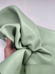 Genuine Sheep Nappa, Lambskin Nappa Leather Hide for Crafts Col. Mint,  Thick. 0,9mm 2 1/2oz