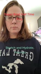 Prepping for the half time show