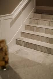 During the wall tile installation process, you will likely need to cut some tiles to fit. Tile On Stairs Can Be A Beautiful Durable Alternative However It Is Important That The Stairs Have Been Desi Tile Stairs Tiled Staircase Flooring For Stairs