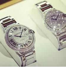 Cartier Watches Just Like The One I Have But With Sparkles Cartier Watches Women Accessories Beautiful Watches