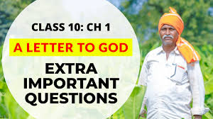 A list of questions you can use to generate conversations in the esl/efl classroom. A Letter To God Extra Important Questions Answers Class 10
