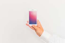 Including multiple different scenes and views like mockup in a hand, startup office, clean, clay, white, black, top view, front view, side view and isometric view. Male Hand Holding Smartphone Mockup Psd Mockup Free 150 Packaging Psd Mockups Best New Templates