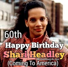 Happy 60th birthday Shari Headley.
