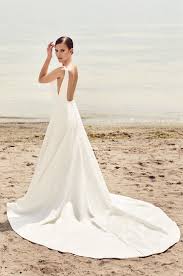 Sleek Modern Wedding Dress Style 2115 Mikaella Bridal Sleek Wedding Dress Wedding Dresses Wedding Dresses Satin