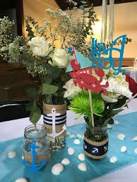 Nautical Baby Shower Centerpieces Nautical Baby Shower Boy Baby Shower Nautical Theme Nautical Baby Shower