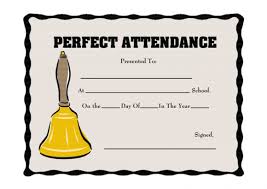 For your years of outstanding. 40 Printable Perfect Attendance Award Templates Ideas