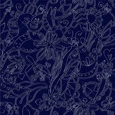 It's a big version of a littler painting in my tiny travel. Floral Seamless Pattern Linework Ethnic Design Royalty Free Cliparts Vectors And Stock Illustration Image 26569277