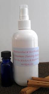 antimicrobial cinnamon cleaning spray