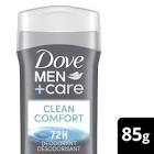 Men+Care Deodorant Stick for total skin comfort Clean Comfort antibacterial odour protection 85 g Dove