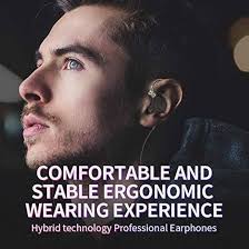 KZ ZSN Pro Écouteurs filaires hybrides dynamiques à armature équilibrée  double pilote 1DD 1BA basses profondes son stéréo dans l'oreille moniteur  ergonomique et confortable (gris sans micro) : Amazon.ca: Sports et Plein  air