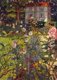edouard vuillard tuin bij vaucresson fine art print poster etsy verfkunst landschappen landschapsschilderijen