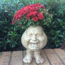 HomeStyles Muggly's Crying Brother Face Statue Planter & Reviews