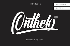 Use for awesome display, wedding, birthday, labeling, clothing, movie sceen, poster, movie. Onthel Script Font Dafont Free