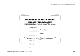 Pin di soal from id.pinterest.com. Silabus B Inggris Kelas 1 6 Sd