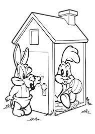The spruce / miguel co these thanksgiving coloring pages can be printed off in minutes, making them a quick activ. Baby Wil E Knocking Baby Road Runner Door In Baby Looney Tunes Coloring Page Kids Play Color