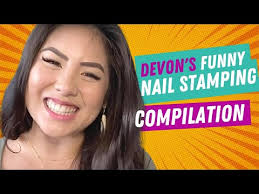 😁 Devon's Funny Nail Stamping Bloopers