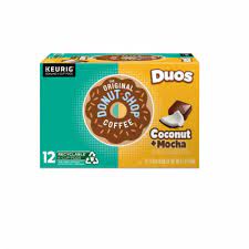 A bright, bold brew that's deep roasted for a little more oomph. The Original Donut Shop Coconut Mocha Medium Roast Coffee K Cup Pods 12 Ct Food 4 Less