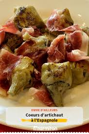 Coeurs D Artichaut A L Espagnole Recette Recettes De Cuisine Espagnole Recette Artichaut Recettes De Cuisine