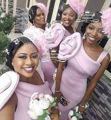 South Africa Mermaid Long Pink Bridesmaid Dresses Africa Bridesmaid Demoiselle D Honneur Mariage Coiffure Demoiselle D Honneur Tenue Demoiselle D Honneur