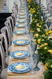 If you are coming from cedar hill farmhouse, i'm so glad you're here! The Blue And White Club Meeting Is On The Enchanted Home In 2021 Dinner Party Decorations Italian Wedding Themes Lemon Themed Party