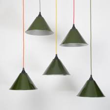 British Army Lights Trainspotters Vintage Industrial Lighting Aluminum Pendant Lighting Pendant Light Shades