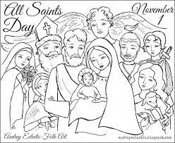 If you've already made yourself a friend of catholic icing by subscribing, you will find the link to the subscriber bonus page at the bottom of your last weekly liturgical newsletter. All Saints Day Coloring Pages Coloring Home