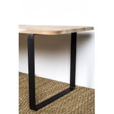 Ce mobilier très apprécié des salariés pourra magnifier vos bureaux et les rendre plus polyvalents. Pied De Table Carre En Metal Brut Industriel Fabrique En Fer Plat