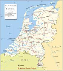 Share any place in map center, ruler for distance measurements, address search, find your location, weather forecast, regions and cities lists with capital and administrative. Political Map Of Netherlands Nations Online Project