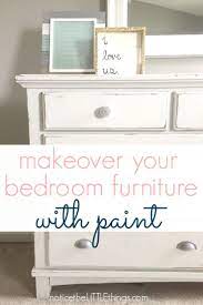 11 yellow furniture makeovers (adding color to your decor!) black and white porch decor (with touches of green!) 22 aqua painted furniture makeover ideas How To Paint Your Bedroom Furniture Notice The Little Things Painted Bedroom Furniture Master Bedroom Furniture White Painted Furniture