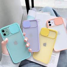 Slider Camera Protection Color Case In 2020 Iphone Phone Cases Camera Cover