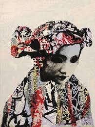 Hush Masked Geisha 9 Colour Mixed Media Screenprint Price 425 Hush Hush Color Mixing Screen Printing