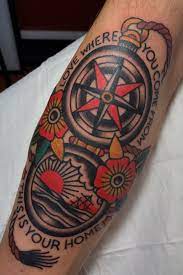 Want to see the world's best traditional compass tattoo designs? Compass In Tattoos Search In 1 3m Tattoos Now Tattoodo