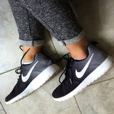 Black And White Ombre Nike Roshe Run In Black White Ombre Nike Shoes Outlet Nike Shoes Women Nike Free Shoes