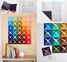 Pin By Asher Maddox On Diy I Will Do One Day I Hope Origami Wall Art Paper Wall Art Diy Wall Art