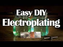 1 Electroplating Easy Diy Nickel Copper Zinc Plating Youtube Zinc Plating Electroplating Diy Electroplating