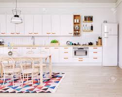 By romilly turner interior design. Modern Kitchen Interior Scandinavian Style Design 3d Rendering Concept Stock Photo Picture And Royalty Free Image Image 92149585