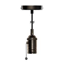 When chain is pulled the light flickers, i believe a short. Segula Xtra Line Black Atlanta Pull Switch Pendant 50517 At Ukes