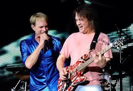 Evh Playing A Crazy Frankenstrat With A Wolfgang Neck Van Halen Eddie Van Halen Halen