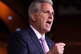 We can't write about kevin mccarthy without pulling from our treasured video archives that moment when kevin mccarthy threw his house speakership in the toilet. House Republicans Block Bill For 2 000 Stimulus Checks Defying Trump As Government Shutdown Looms Marketwatch