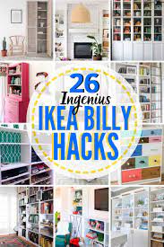 This billy bookcase ikea hack shows just how versatile these popular, budget shelving units can be. 26 Innovative Ikea Billy Bookcase Hack Ideas The Heathered Nest