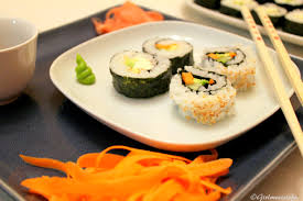 Vegetarian Sushi Girl Meets Tofu