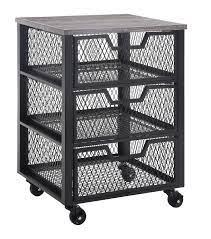 Choose from a variety of colors available or go classic with a black or white utility cart. Williston Forge Jarrett 3 Drawer Rolling Cart Reviews Wayfair