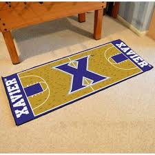 Fanmats Ncaa Runner Ncaa Team Xavier University Xavier Basketball Lifetime Basketball Hoop Basketball Floor