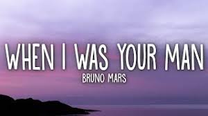 Mmm too young too dumb to realize that i should've bought you flowers and held your hand shoulda gave you all my hours when i had the chance take you to every party cause all you wanted to do was dance now my baby's dancin' but she's dancin' with another man my pride, my ego, my needs and my selfish ways Bruno Mars When I Was Your Man Lyrics Youtube