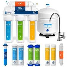 Express Water Reverse Osmosis Water Filtration System 5 Stage Ro Filter With Faucet And Tank 4 Free Replacement Filters 50 Gpd Ro5mx The Home Depot Reverse Osmosis Under Sink Water Filter Reverse Osmosis Water