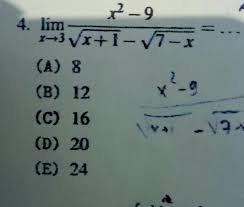 Maybe you would like to learn more about one of these? Limit X Mendekati 3 Dari X 2 9 Akar X 1 Akar 7 X Adalah Brainly Co Id