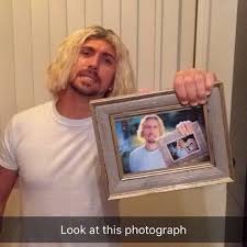 No, this is a crayon. Look At This Photograph Funny