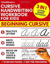 Pdf Download Cursive Handwriting Workbook For Kids 3 In 1 Writing P