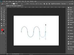 When trying to draw a smooth line in photoshop, the line is all choppy. Drawing Curves With Pen Tool In Photoshop Youtube