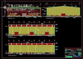 خربشات مهندس مخطط مشروع مستودع لشركة Neptunia S A اوتوكاد Dwg Architecture Design Design Architecture